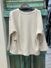 Cool Breeze Sundown Loopy Terry Pullover by Escape