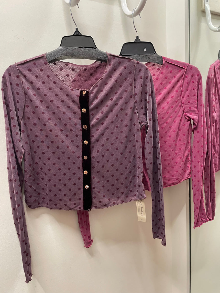 Velvet Whispers Cardigan by Cut Loose