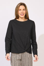 Cotton Slub Twist Pullover by Escape