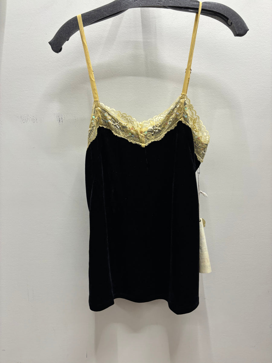 Beaded Velvet Dreams Cami by Aratta