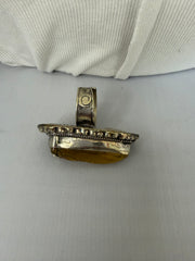 Golden Cicada Statement Adjustable Ring