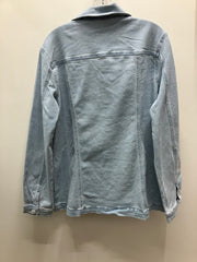 Additional view of Everyday Essential Long Line Denim Jacket from Robin Boutique.