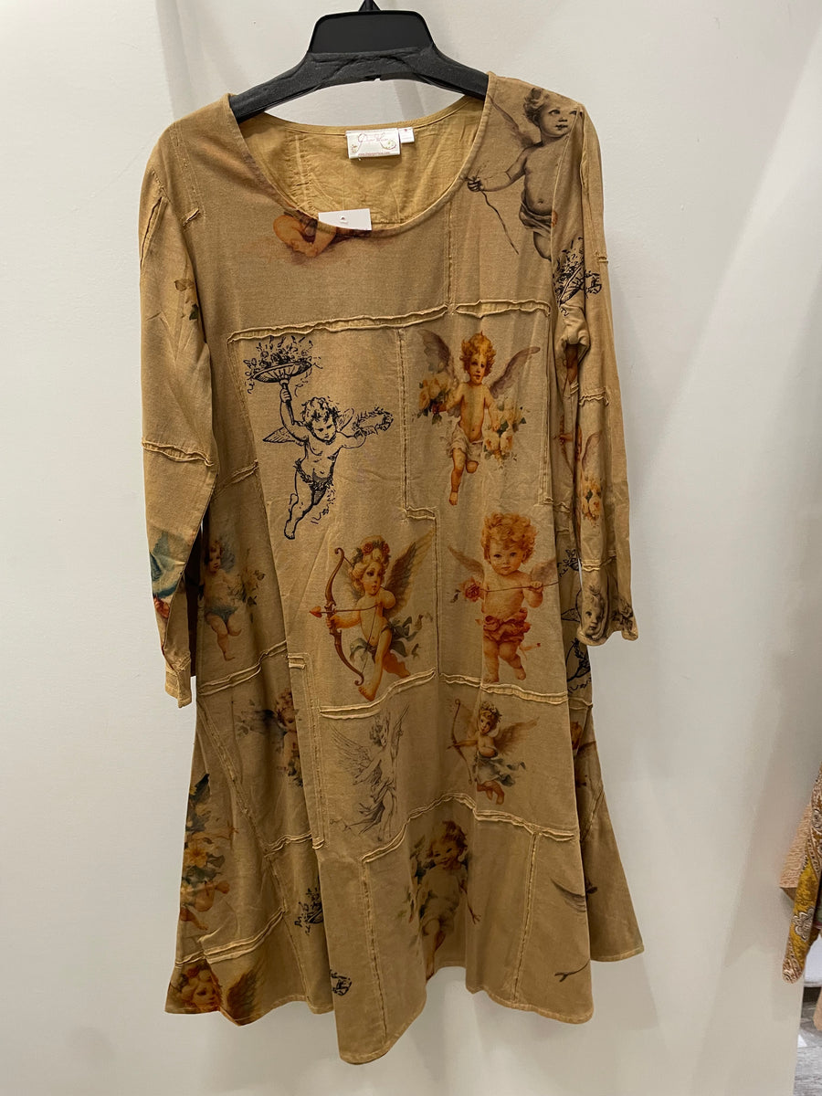 Vintage Angel Patchwork Dress by Paper Lace from Robin Boutique.