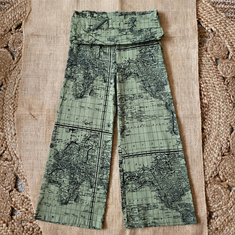 Dolores Pants in Atlas Print by Effie's Heart