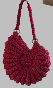 CHQEL Handmade Mussel Shaped Bag Crochet Purse Robin Boutique