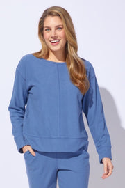 Butter Rib Knit Snuggly Pullover by Escape