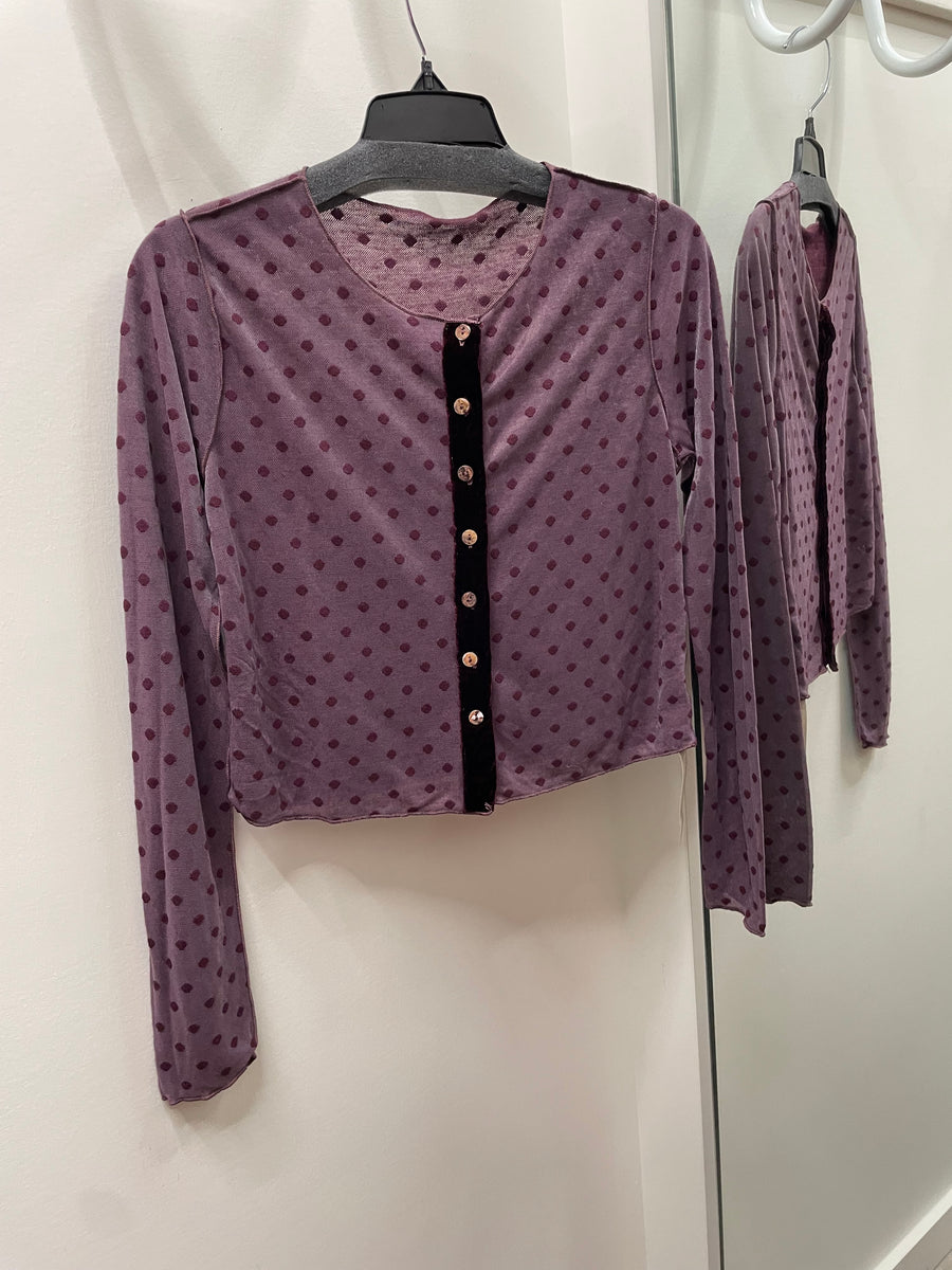 Velvet Whispers Cardigan by Cut Loose