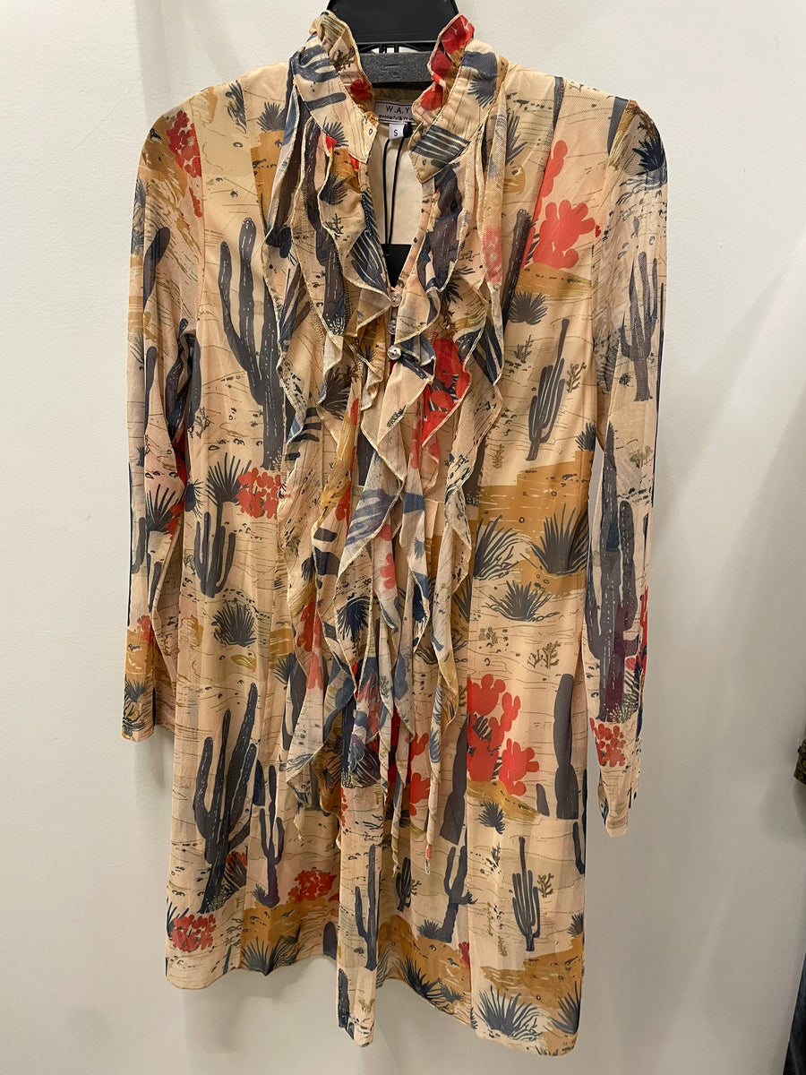 Desert Dreamer Mesh Dress by WAY