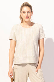 Bali Stripe Boxy Tee by Escape