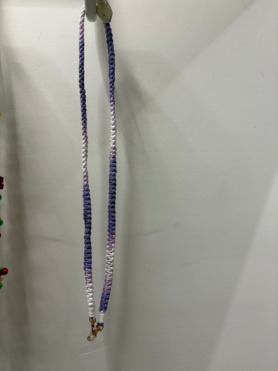 Macrame Crossbody Lanyard/Cell Phone Holder