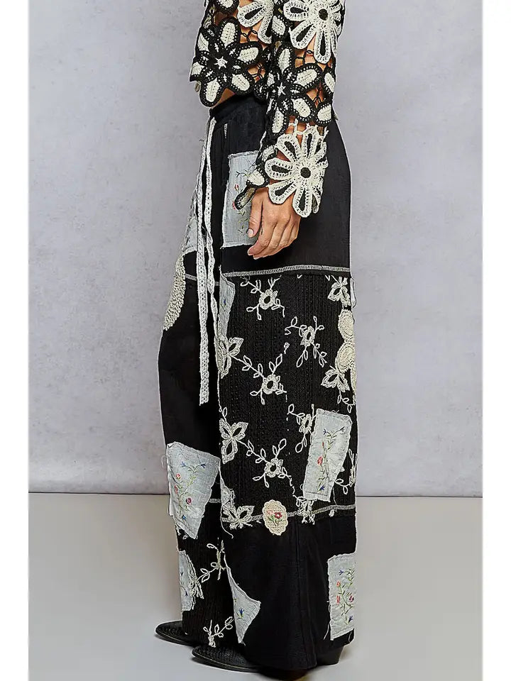 Patchwork Chic Pant