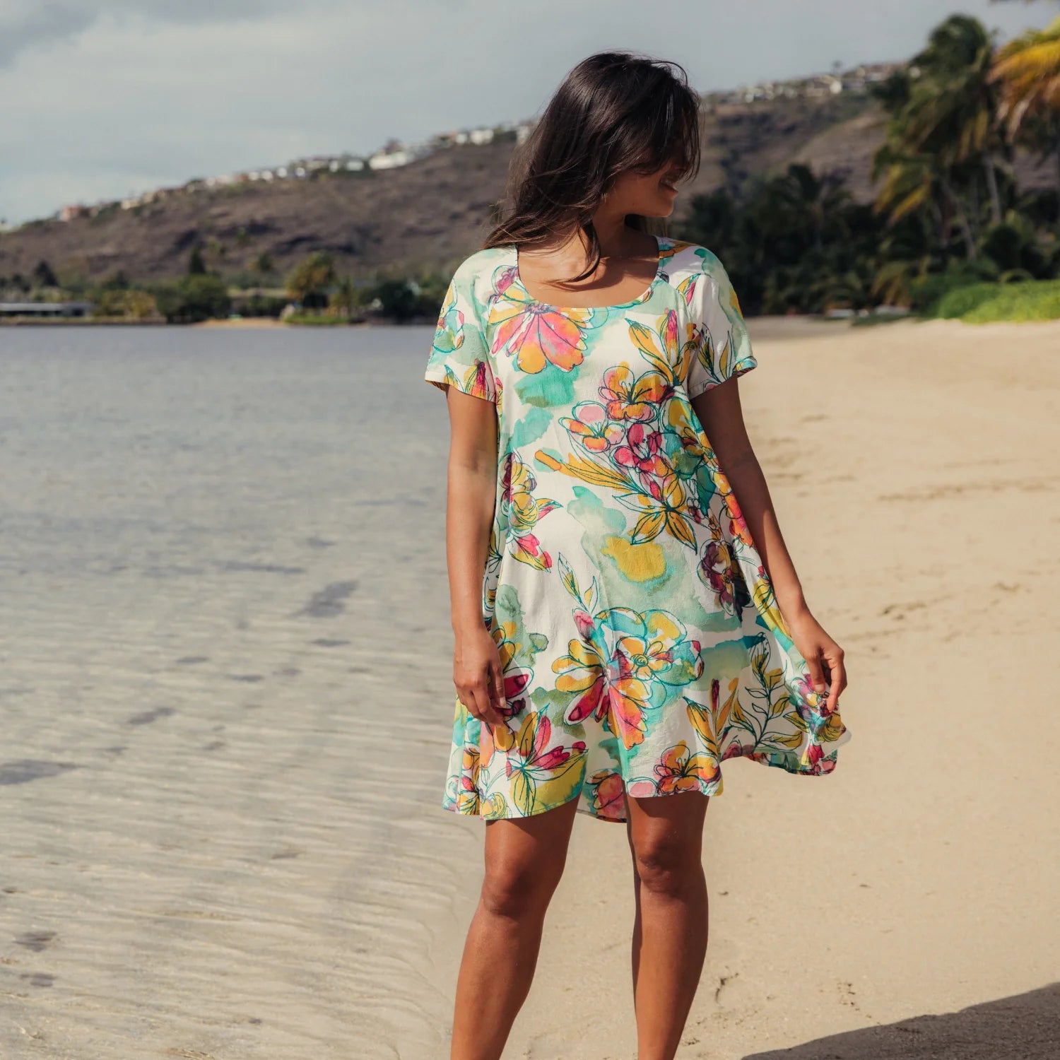 Doris Dress in Peridot by Jams World