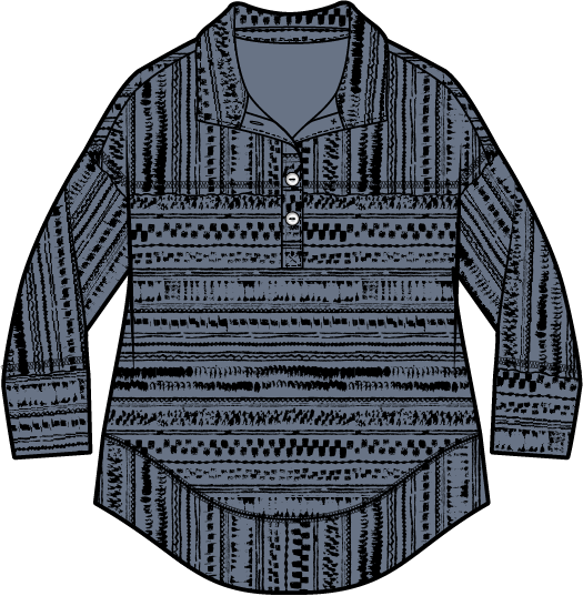 Stripe Seaside Pullover by Escape Robin Boutique