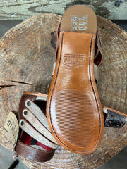 BedStu Leather Artemis Gladiator Sandals