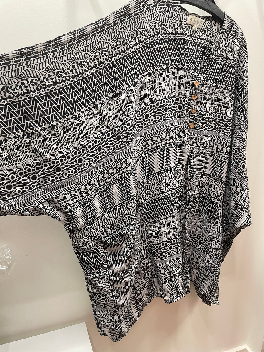 Gaia Split Tunic #206 by Kantha Bae