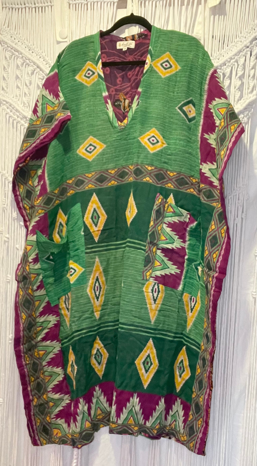 Duality Cotton Sari Take It Easy Muu #138 by Kantha Bae