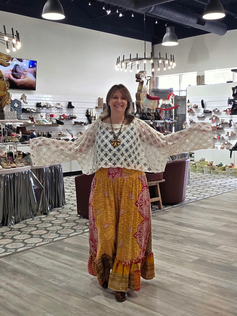 Crochet Abundance Top by Kantha Bae