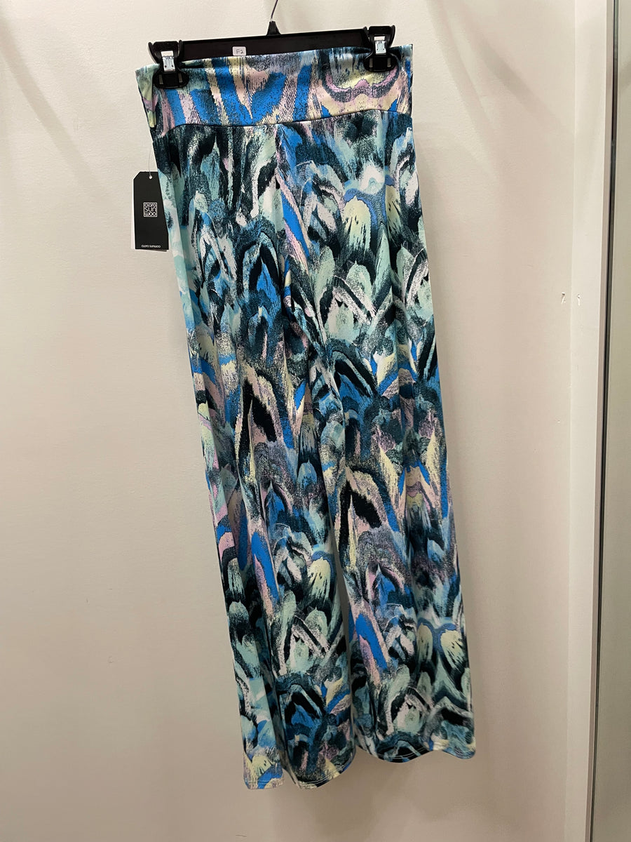 Abstract Palazzo Pant by Clara Sun Woo