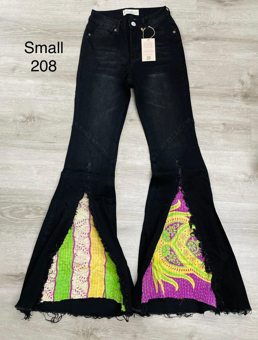 Upcycled Denim Dorito Bell by Kantha Bae - Robin Boutique-Boutique 