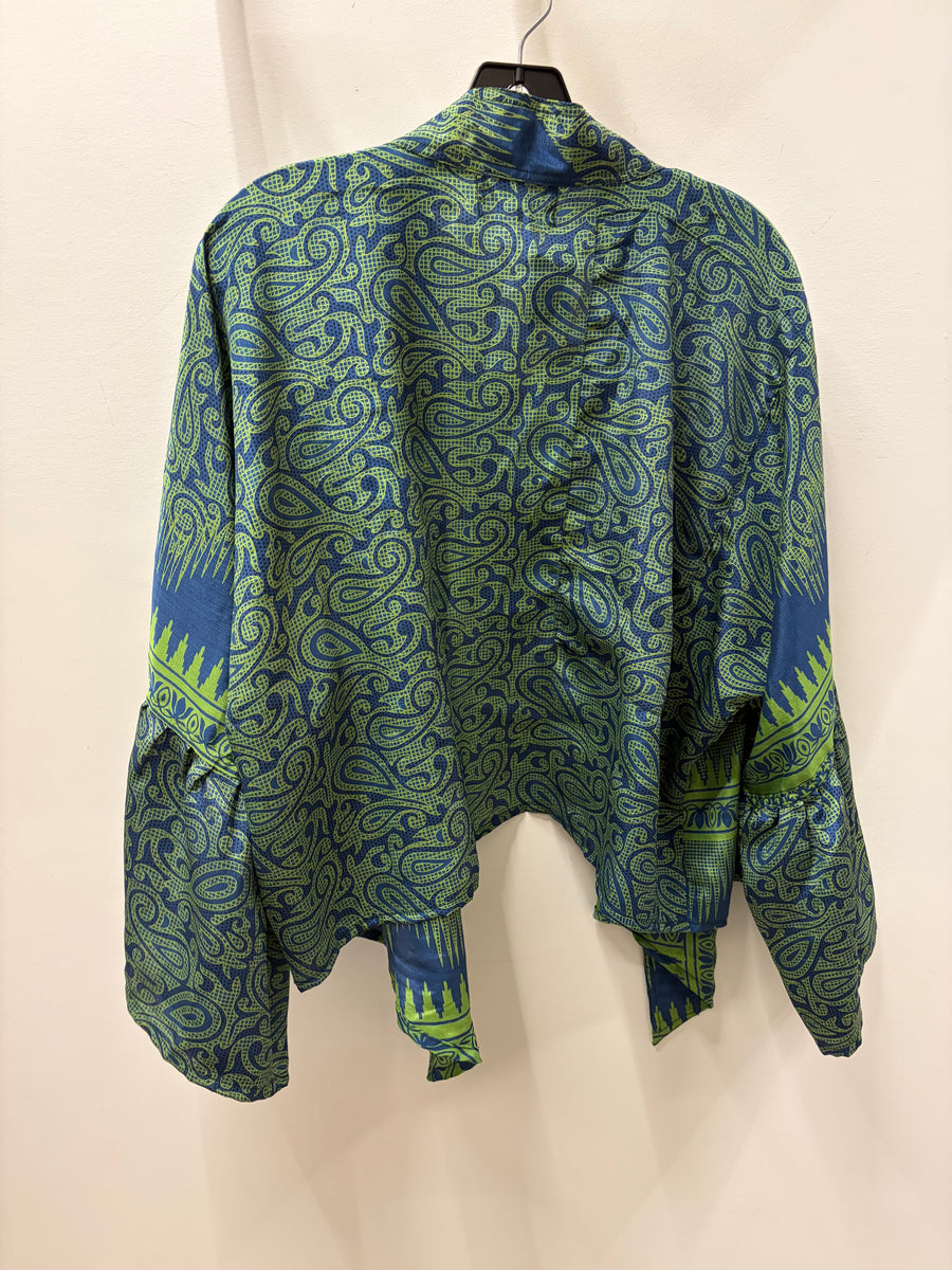Silk Shrug #202 by Kantha Bae