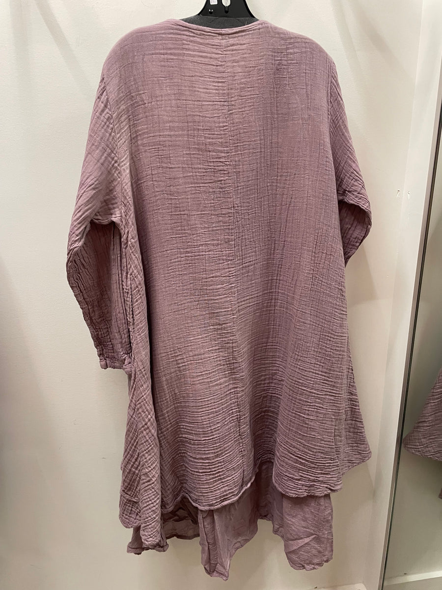 Double Layer Gauze Dress