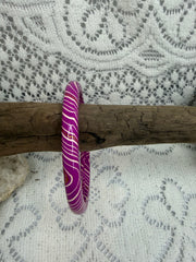 Skinny Painted Shellac Bracelet