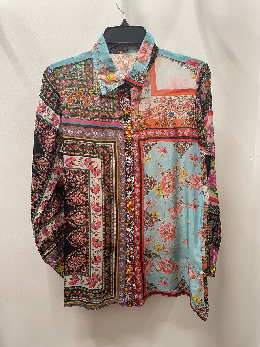 Button Blouse by All About Her