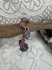 Painted Shellac Ruffle Bracelet