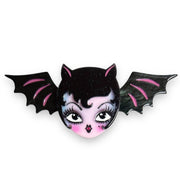 Lily the Vamp Brooch by Miss Fluff x Lipstick & Chrome Robin Boutique