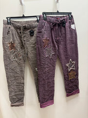 Pearl Quatro Star Pant by Amorosa