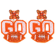 Football Themed Earrings