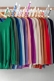 Hi-Low Tunic Sweater - Robin Boutique-Boutique 