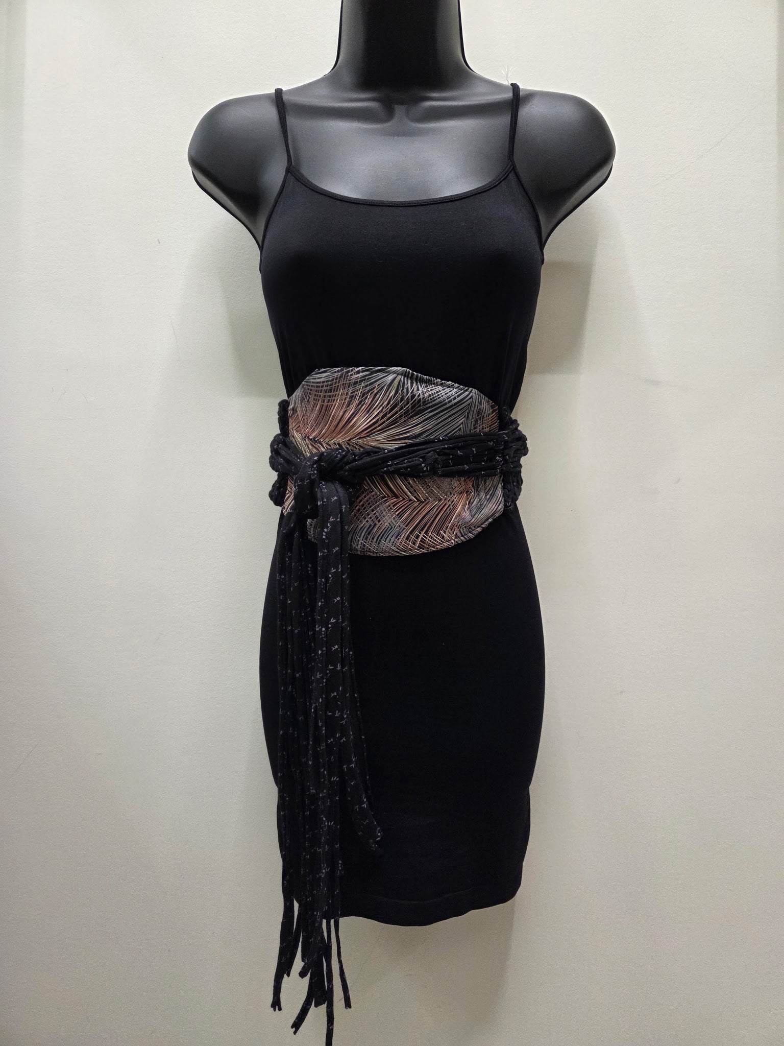 Handmade Robin Obi belt in Recycled T Shirt Yarn Robin Boutique