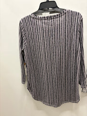 Cotton Slub Seamed High Low Tee by Escape