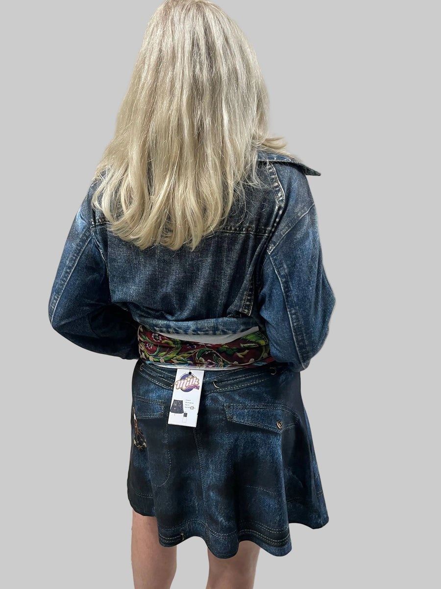 IPNG Design Mini Low Skirt in Milk Robin Boutique