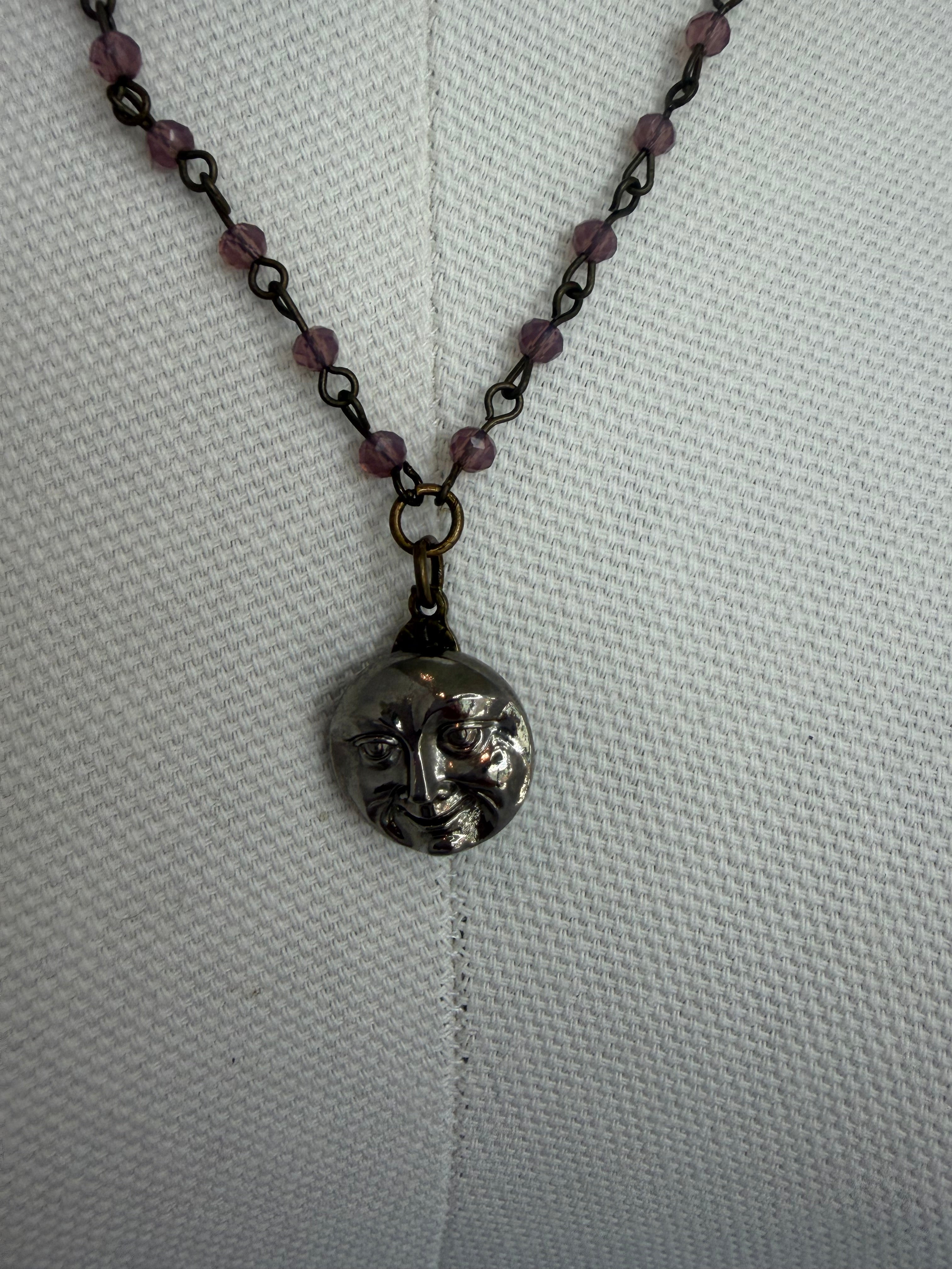 Mini Mystic Moon Necklace by Gina