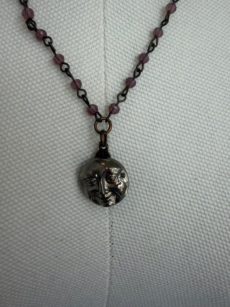 Mini Mystic Moon Necklace by Gina