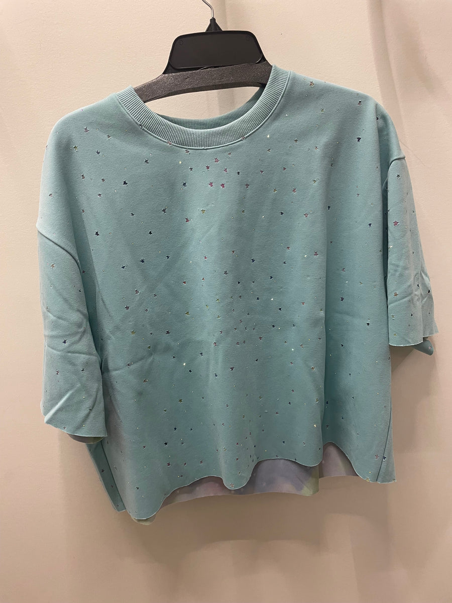 Star Print Relaxed Tee by Davi & Dani