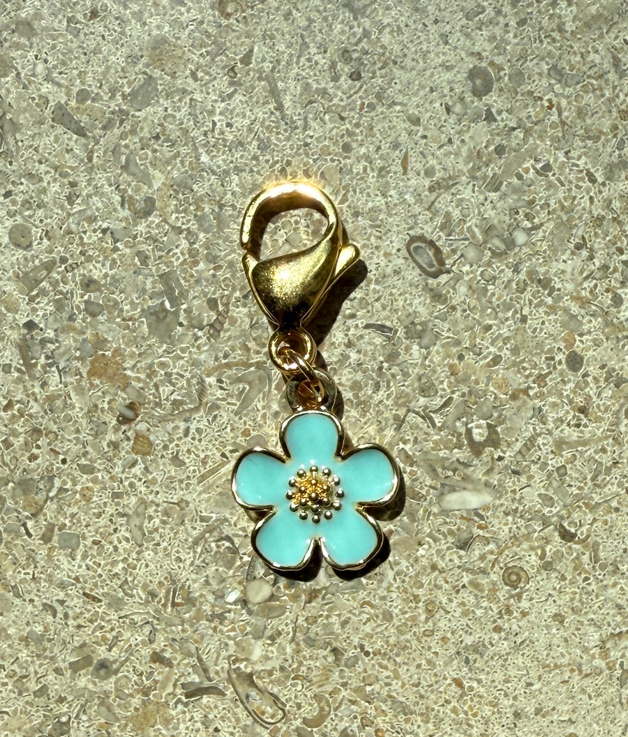 Gold Plated Flower Charms Robin Boutique