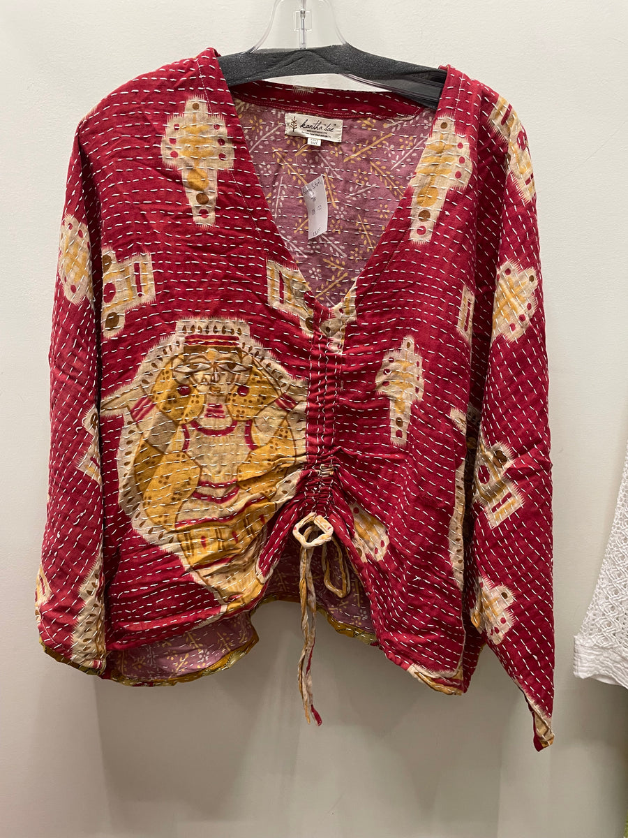 Kantha Butterfly Top #180 by Kantha Bae
