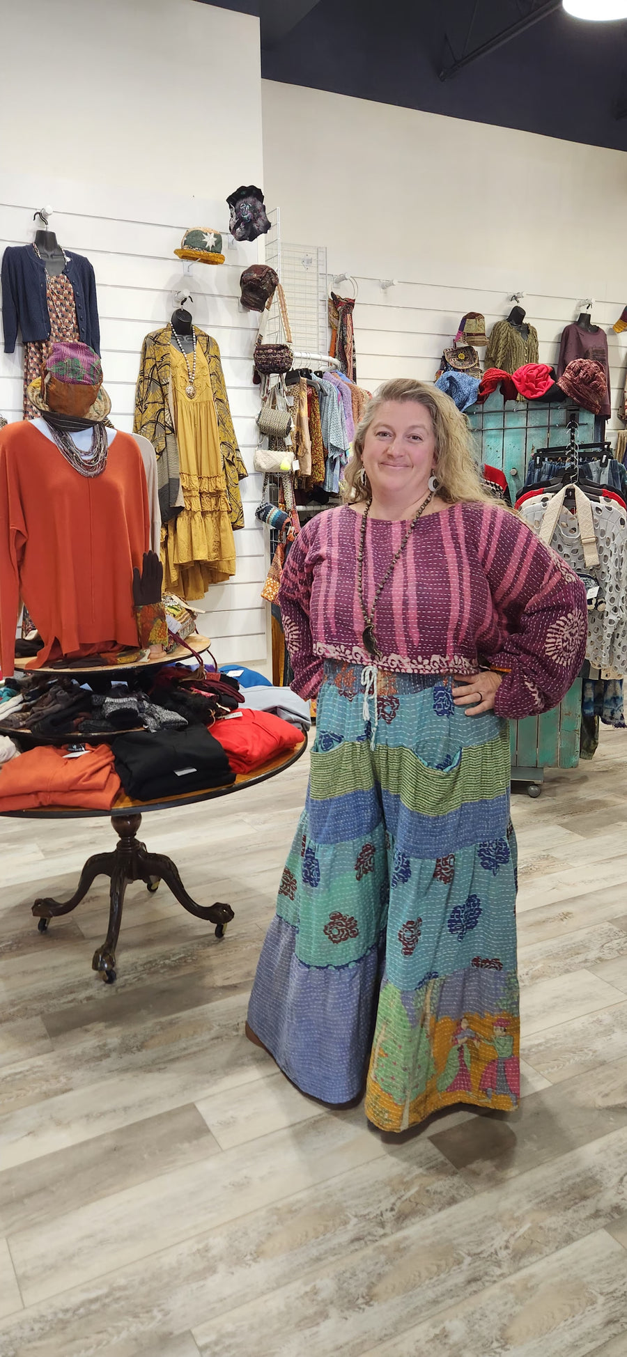 Lotus Wide Leg Pants  by Kantha Bae Robin Boutique