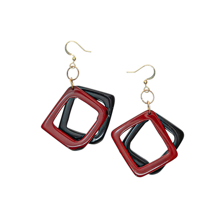 Additional view of Sansa Earrings by Tagua from Robin Boutique.