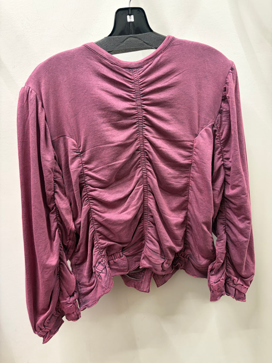 Ruched Romance Cardigan by The Paper Lace