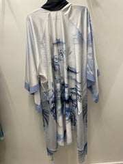 Kimono Cardigan in Japanese Koi by IPNG Design