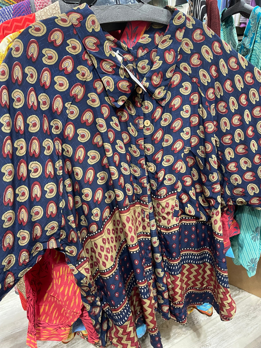 Kismet Button Down Tunic #51 by Kantha Bae