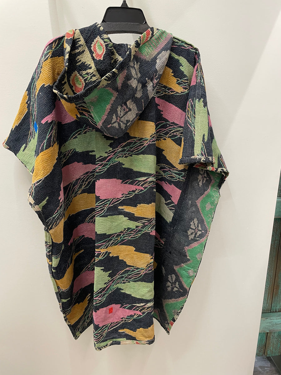Peace + Love Poncho #203 by Kantha Bae