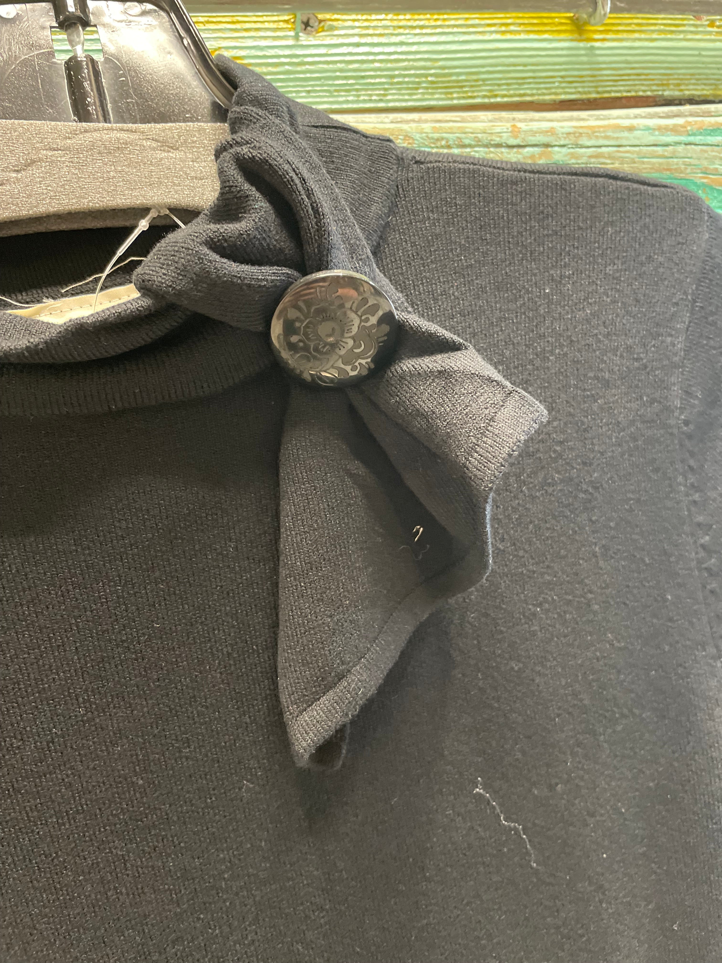 Leonora Pullover in Black by Effie's Heart