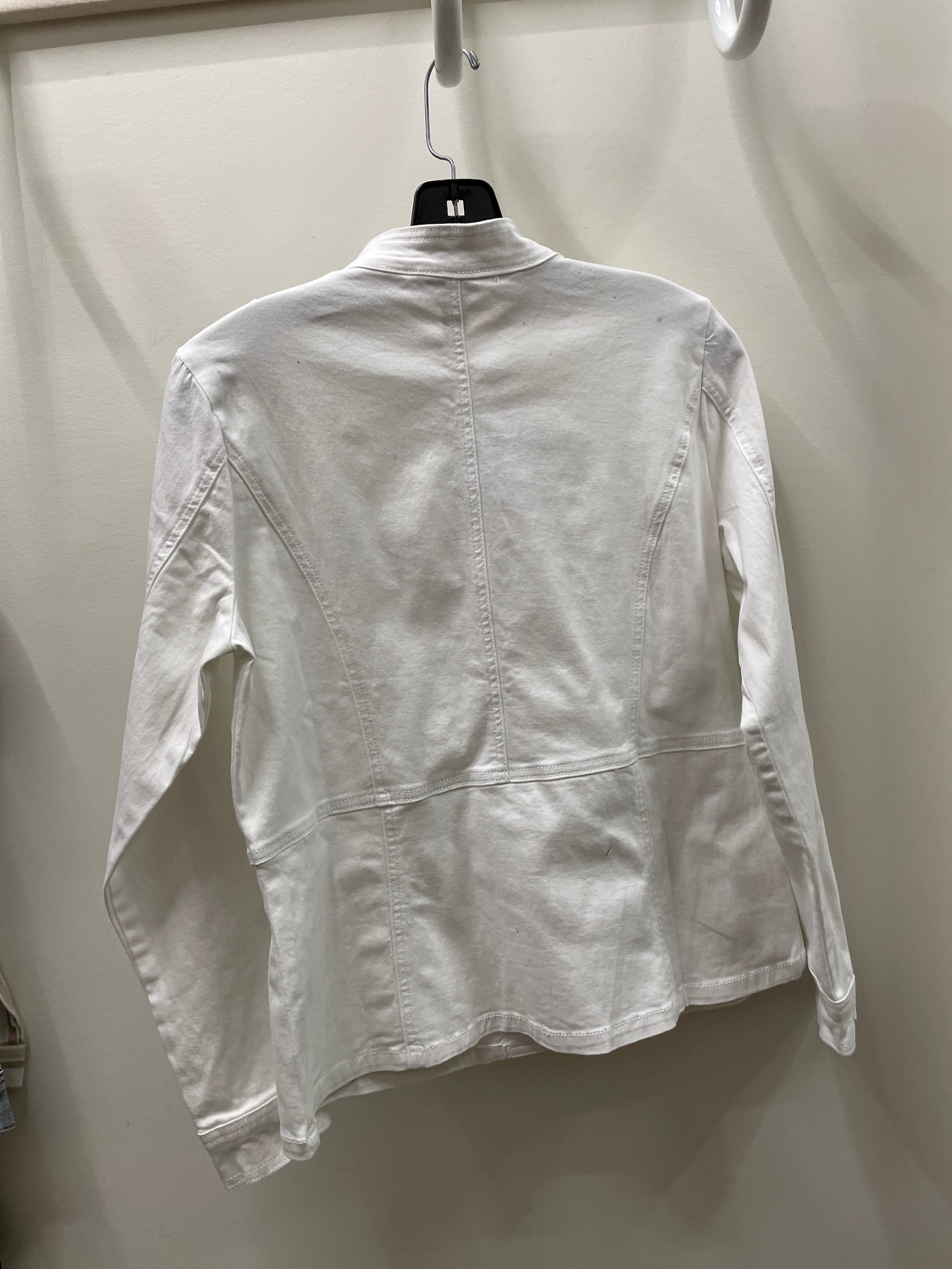 Additional view of Urban Flex Denim Jacket from Robin Boutique.