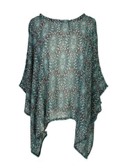 Squash Blossom Scarf Top