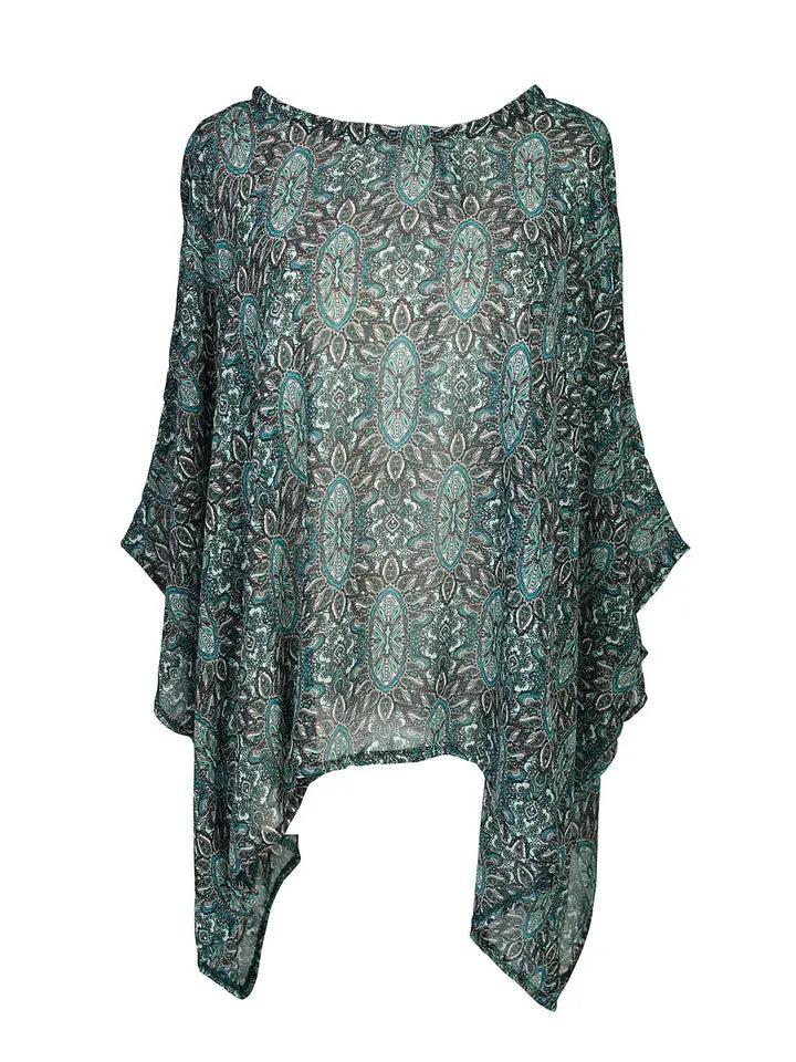 Squash Blossom Scarf Top